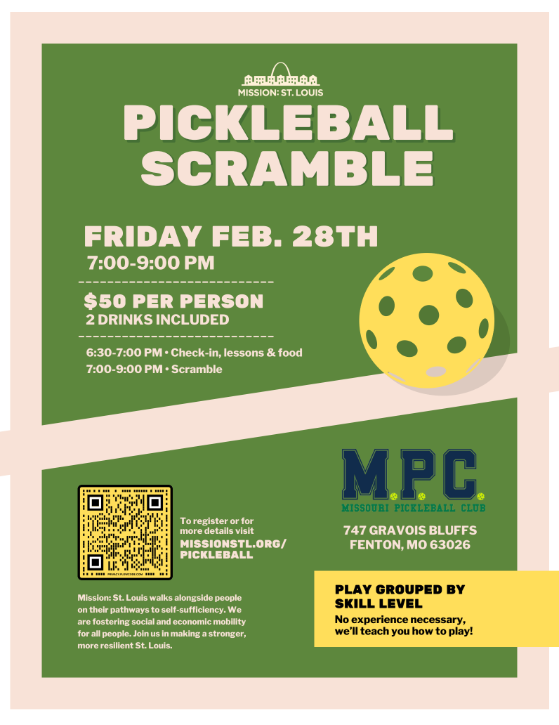 Feb 28, 2025 Mission St. Louis Pickleball Scramble MO Pickleball Club